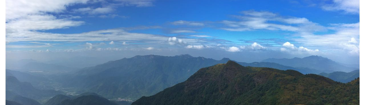 雙登惠州、東莞第一峰——白云嶂、銀瓶嘴